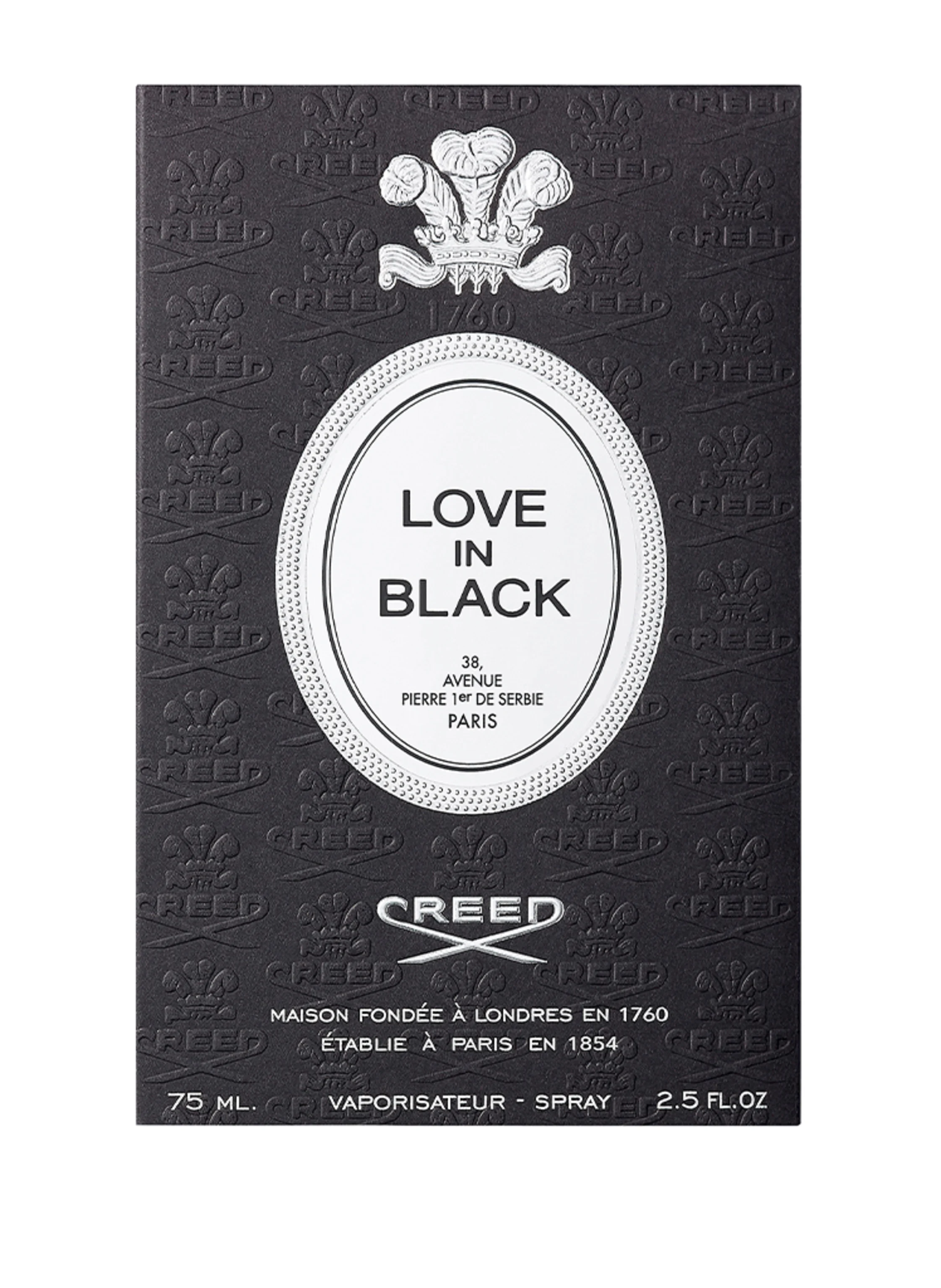 CREED LOVE IN BLACK