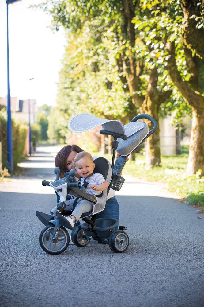 TRICYCLE BABY DRIVER PLUS GRIS