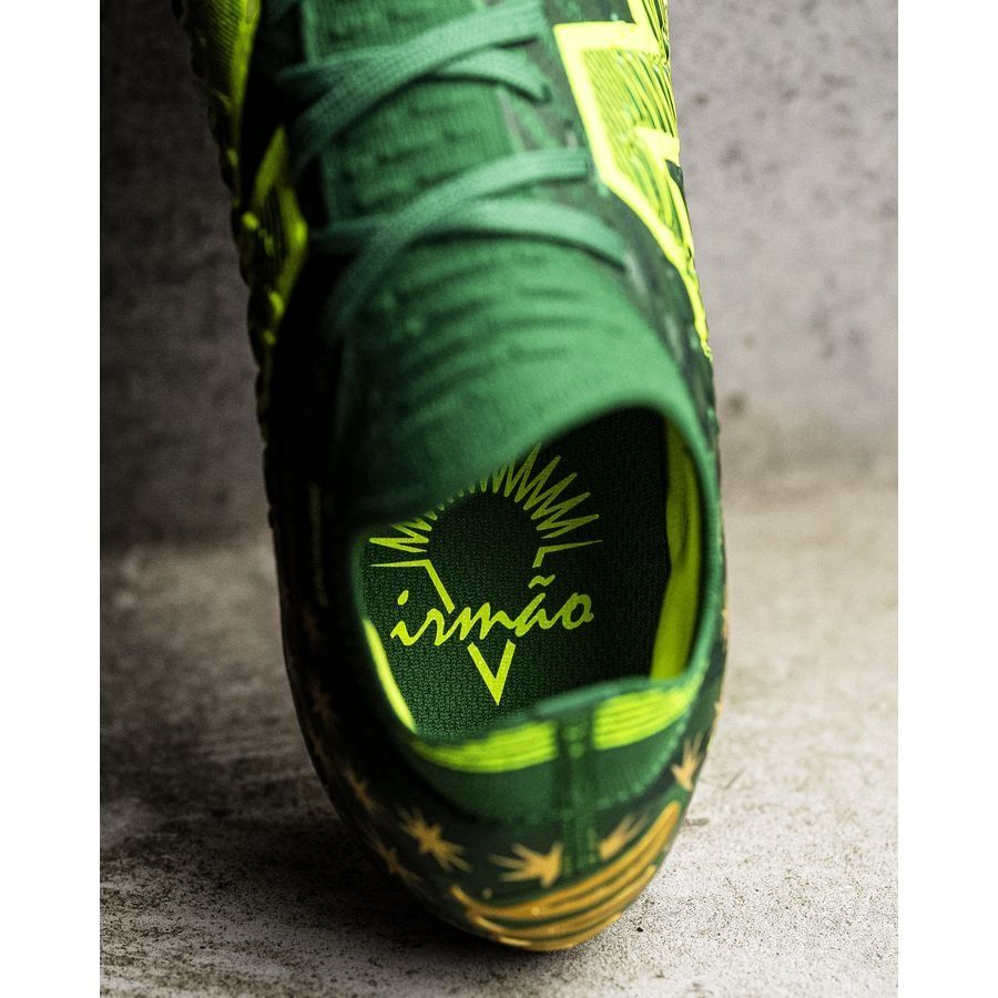 New Balance Tekela V4   Pro Low FG Endrick Irmao - Vert/Doré ÉDITION LIMITÉE