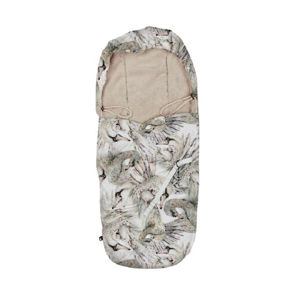 Mies & Co Under My Wings Voetenzak 0-12 Mnd Offwhite