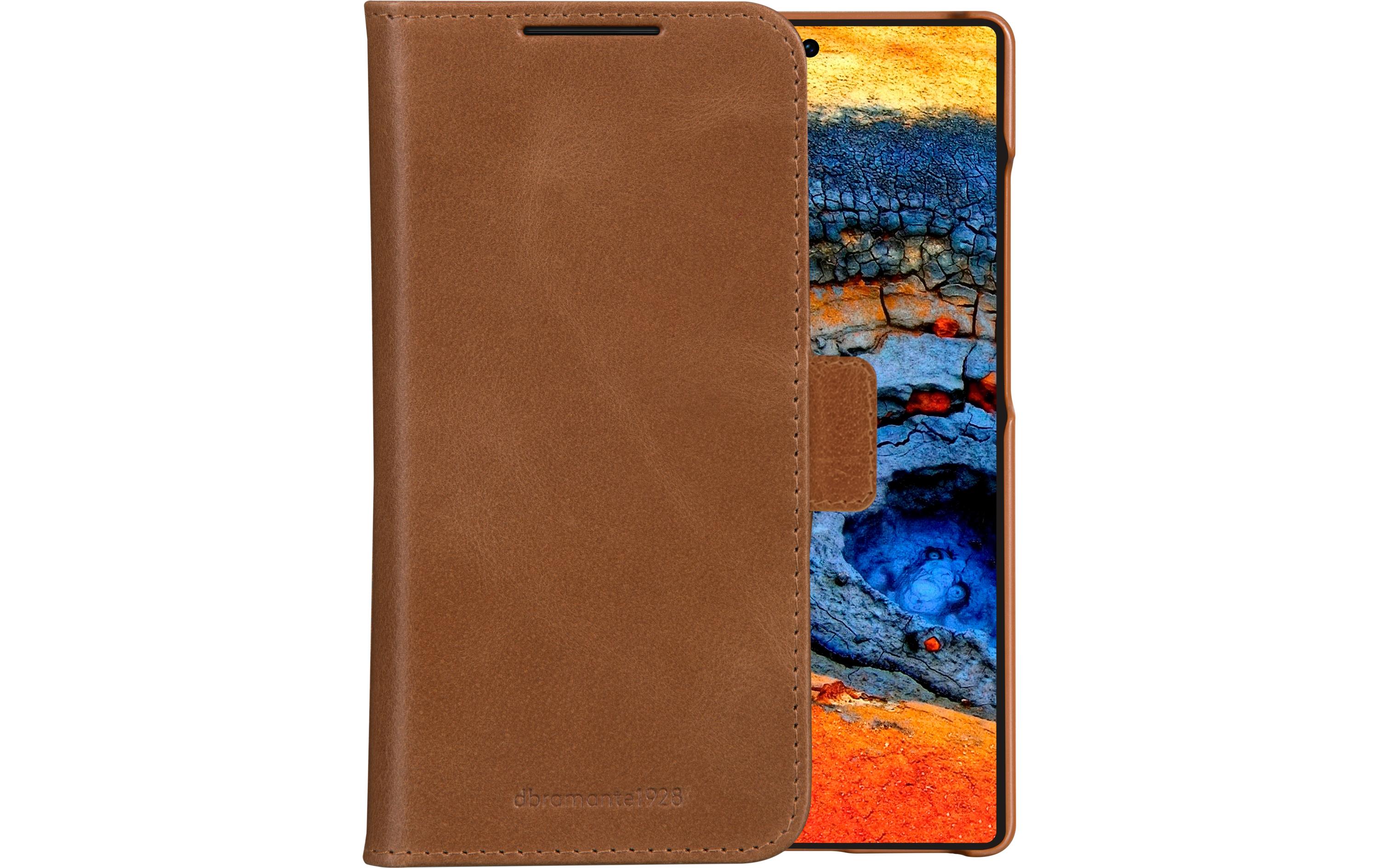 Book Cover Lynge Galaxy S25 Ultra TanSchutzhülle für das Samsung Galaxy S25 Ultra
