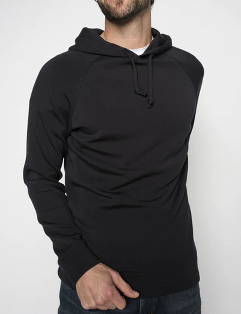 MOS MOSH SWEAT HOMME CAPUCHE ABEL NOIR