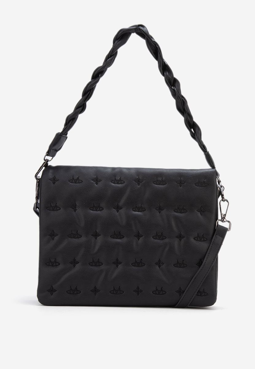 Sac besace femme noire Accenta