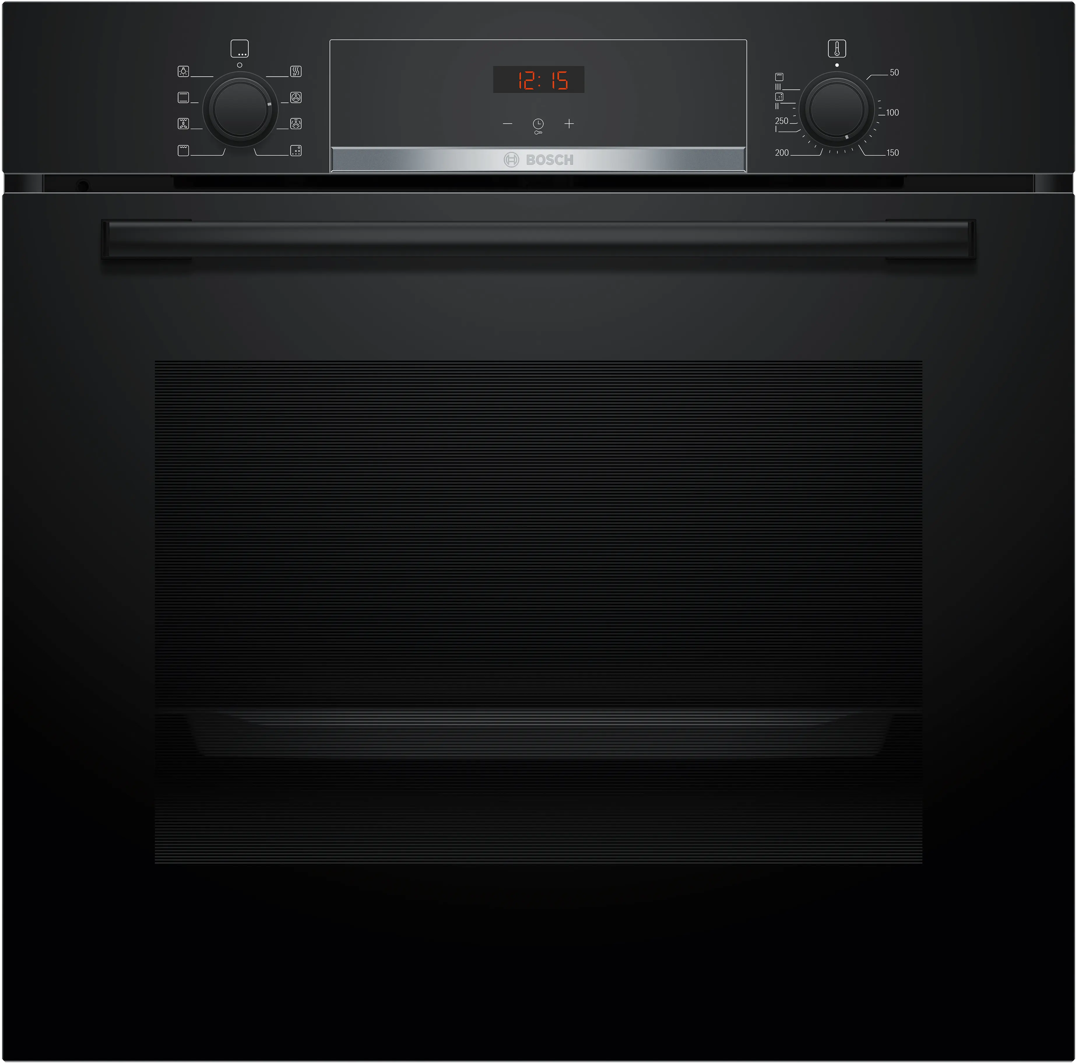 Serie 4 Bakoven 60 x 60 cm Zwart