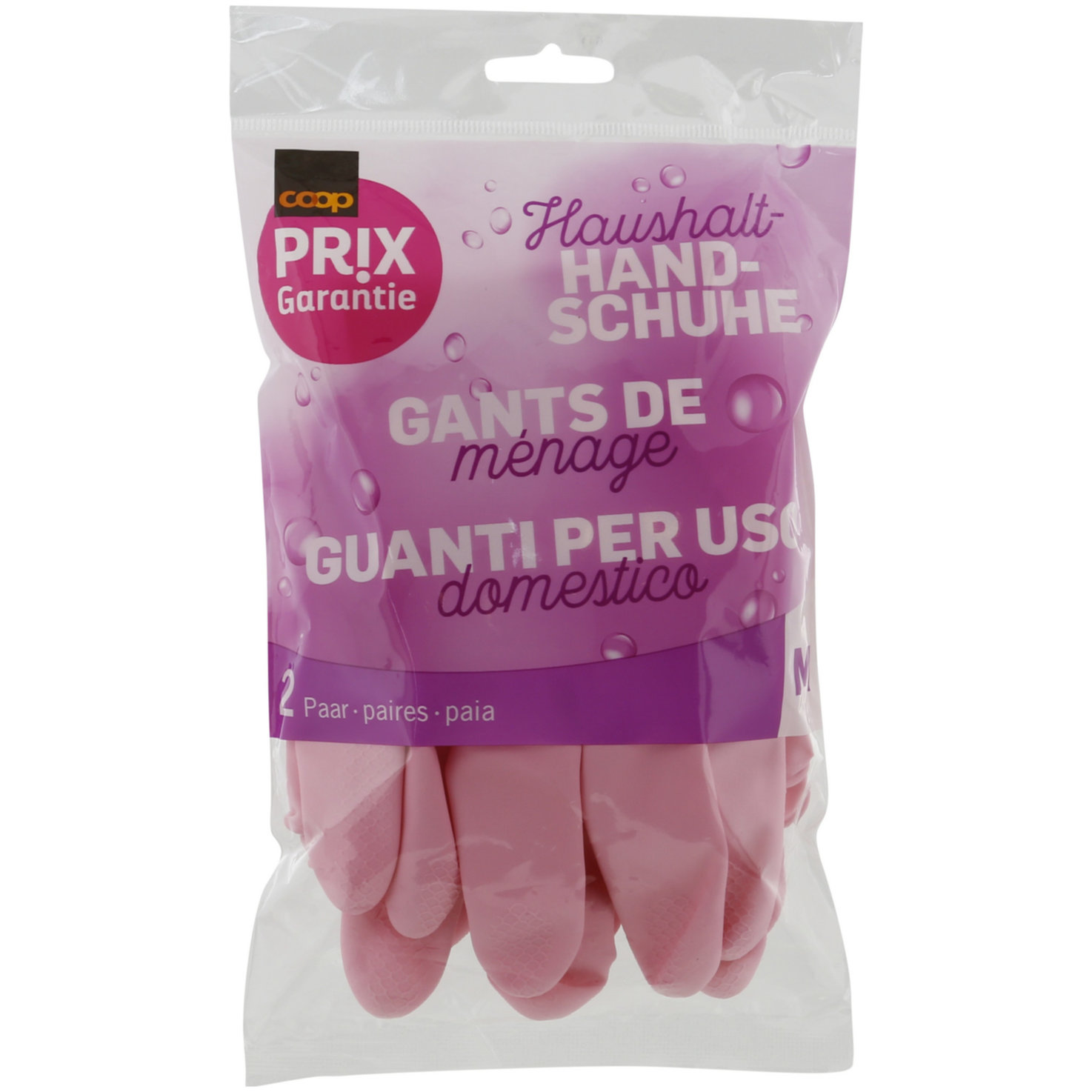 Prix Garantie Haushalthandschuhe M 2 Paar