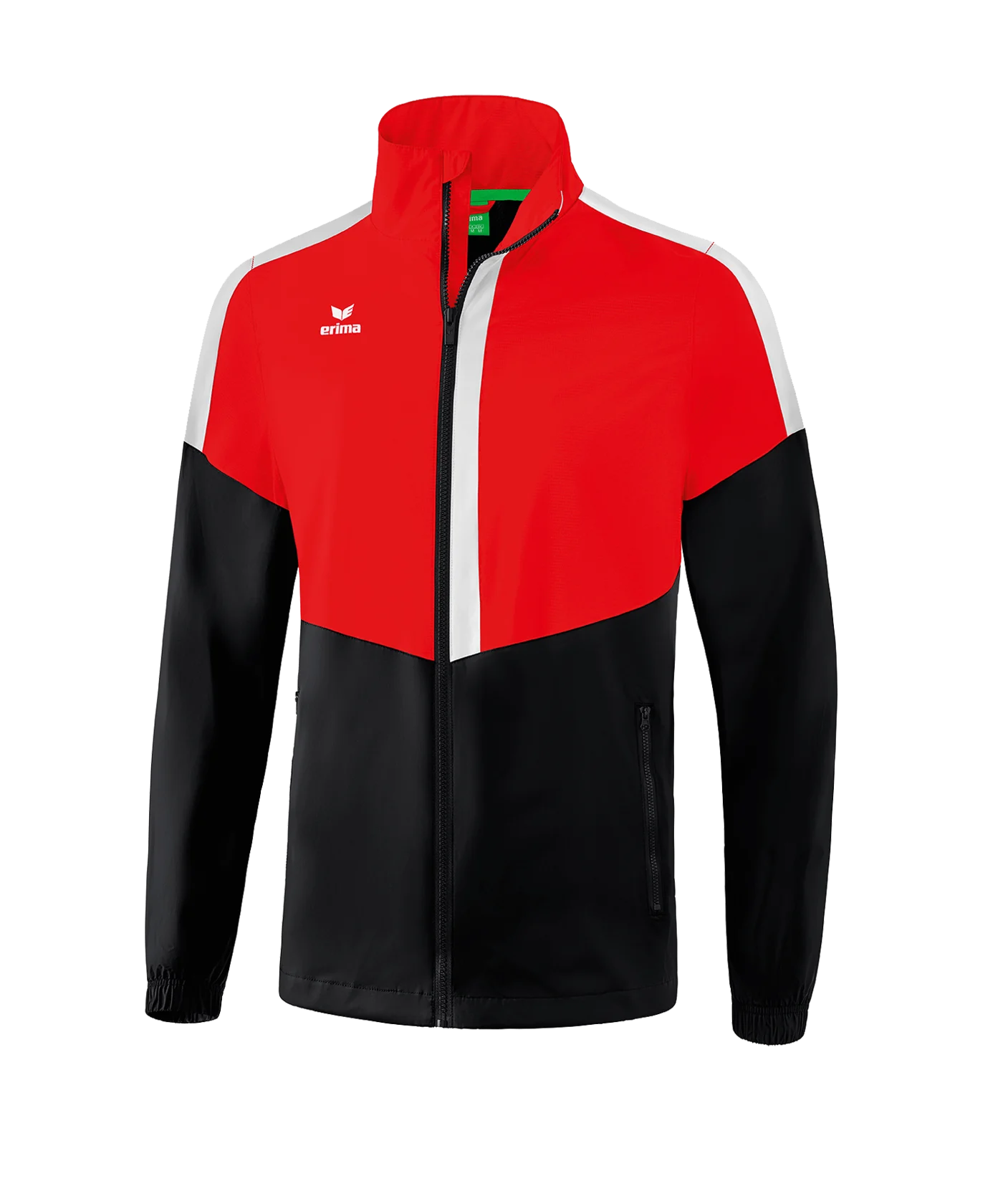Erima Squad Regenjacke Rot Schwarz