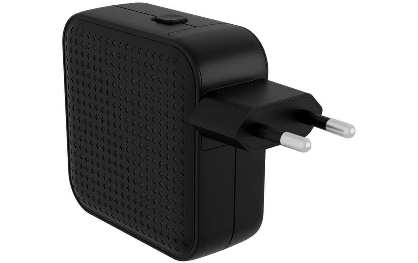 USB-Wandladegerät HyperJuice USB-C GaN 70 W SchwarzUSB-C GaN Reise-Ladegerät