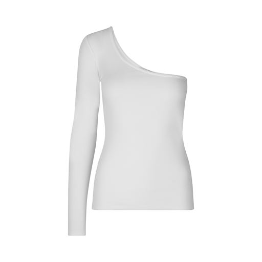 Modström IgorMD One Shoulder Bluse, Hvid, M