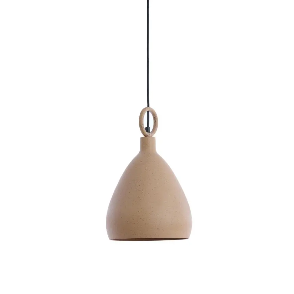 Hanglamp Risari - Lichtbruin - Ø24cm