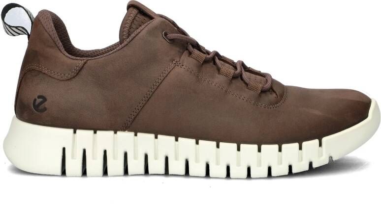 Ecco Gruuv M nubuck sneakers bruin