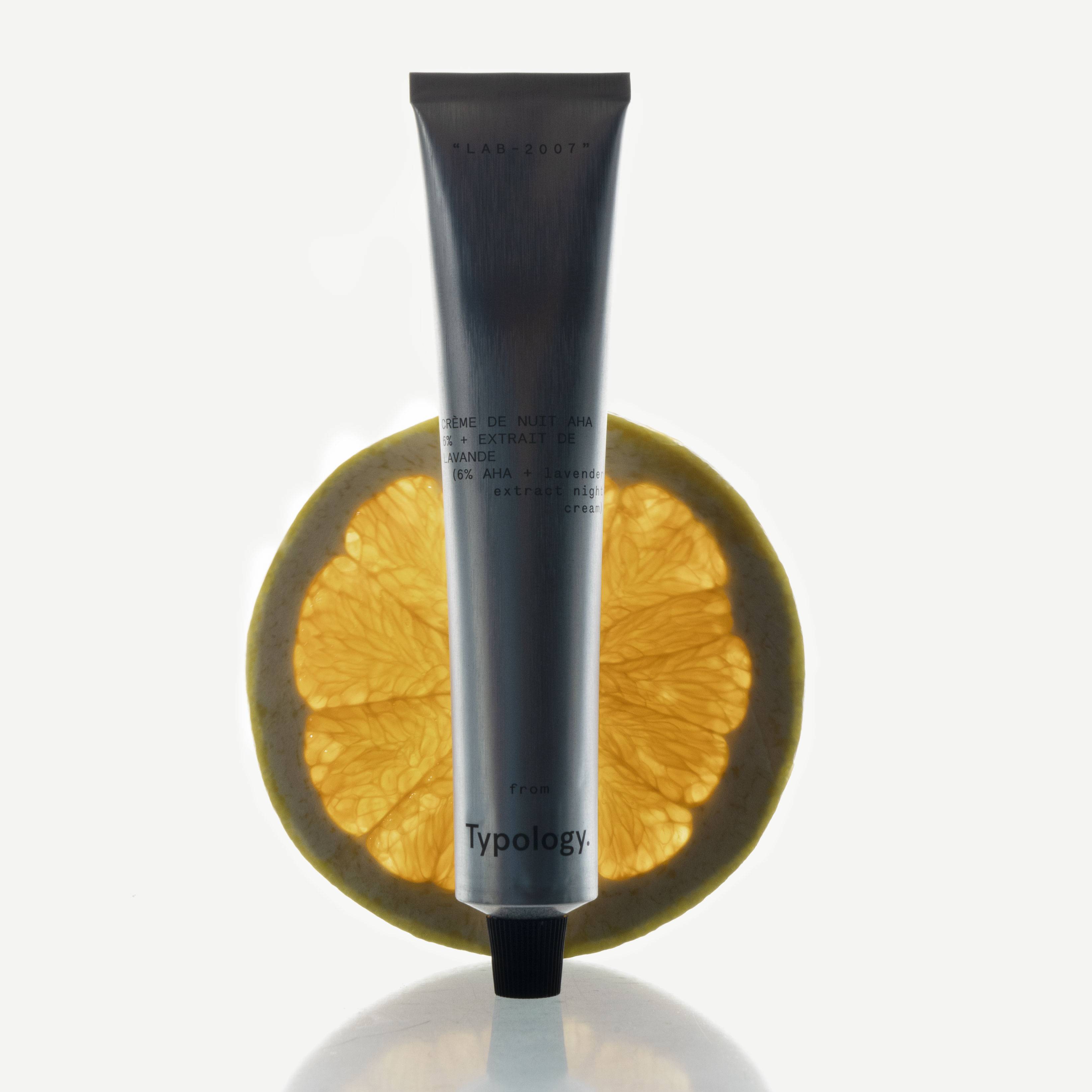L66 - Crème de nuit exfoliante<br>AHA 6 % + extrait de lavande