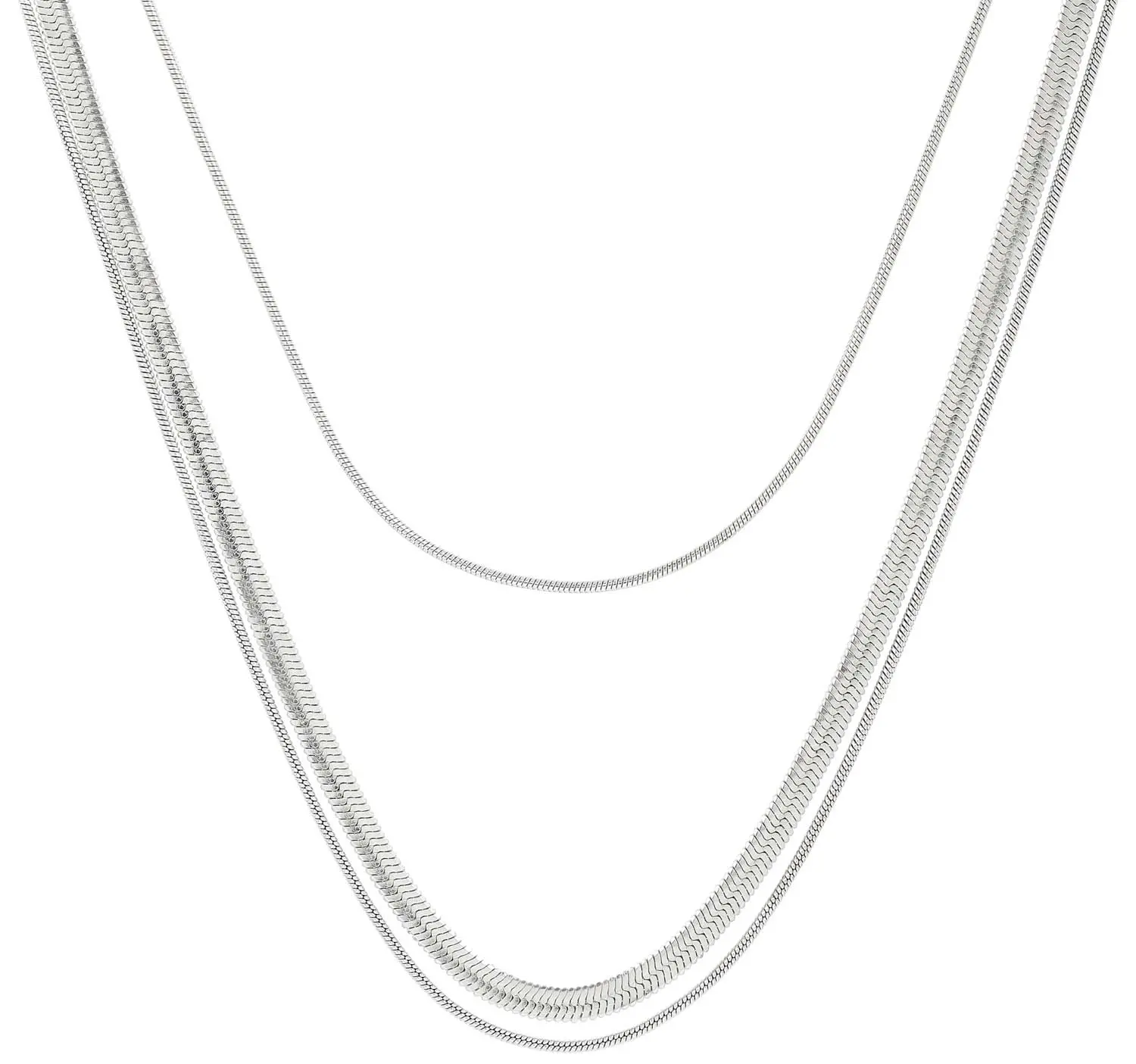 Layering Kette - Fine Steel