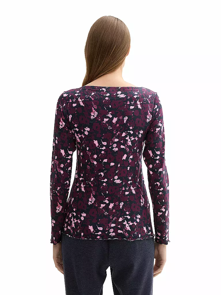TOM TAILOR Langarmshirt beere