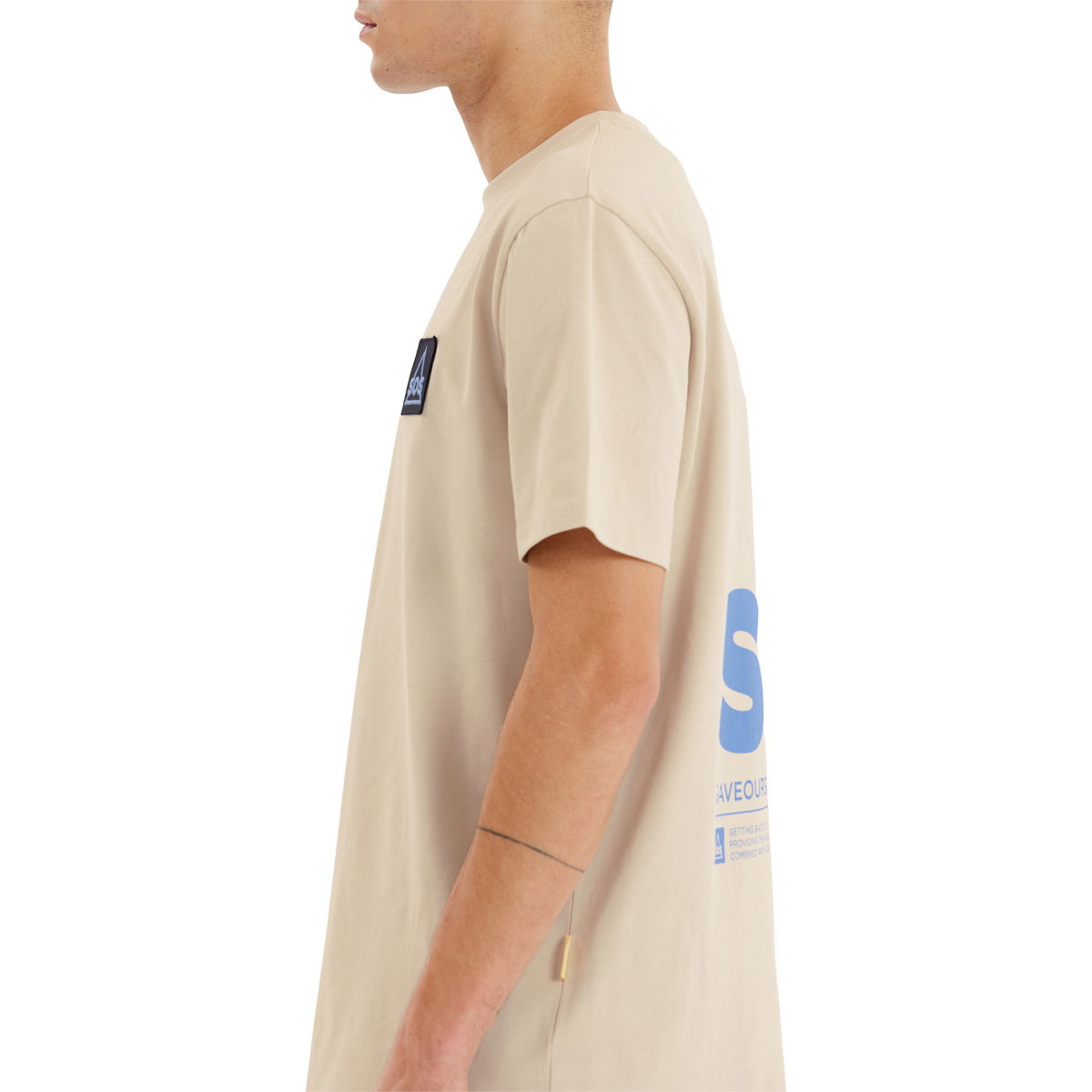 SOS Big Wood T-shirt Herre