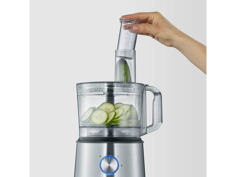 Severin Food Processor KM 3892 Schwarz/Silber Multifunktionale Küchenmaschine