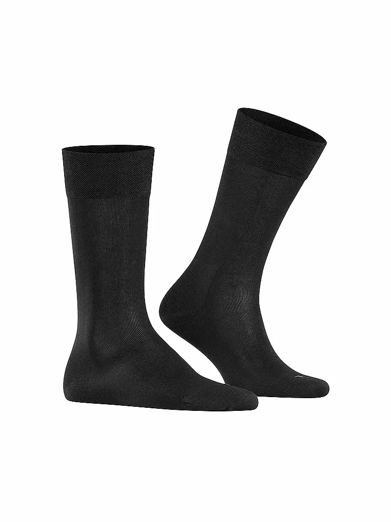 FALKE Herren Socken Sensitive Malaga black schwarz