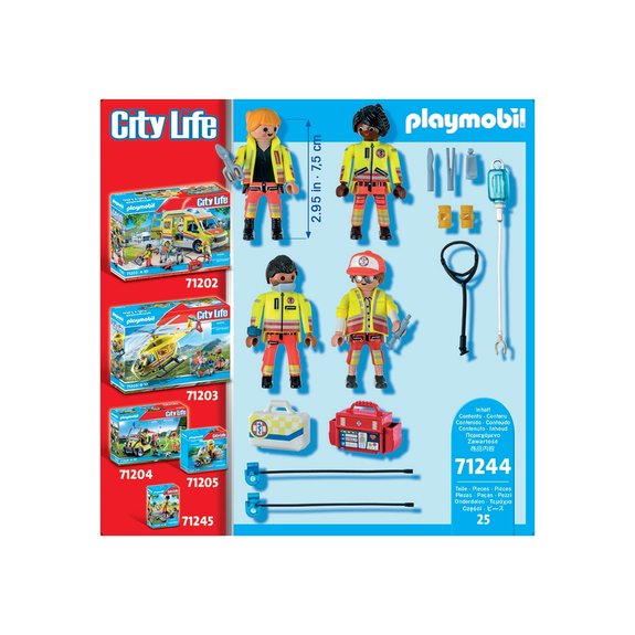 Equipe de secouristes Playmobil City Life 71244