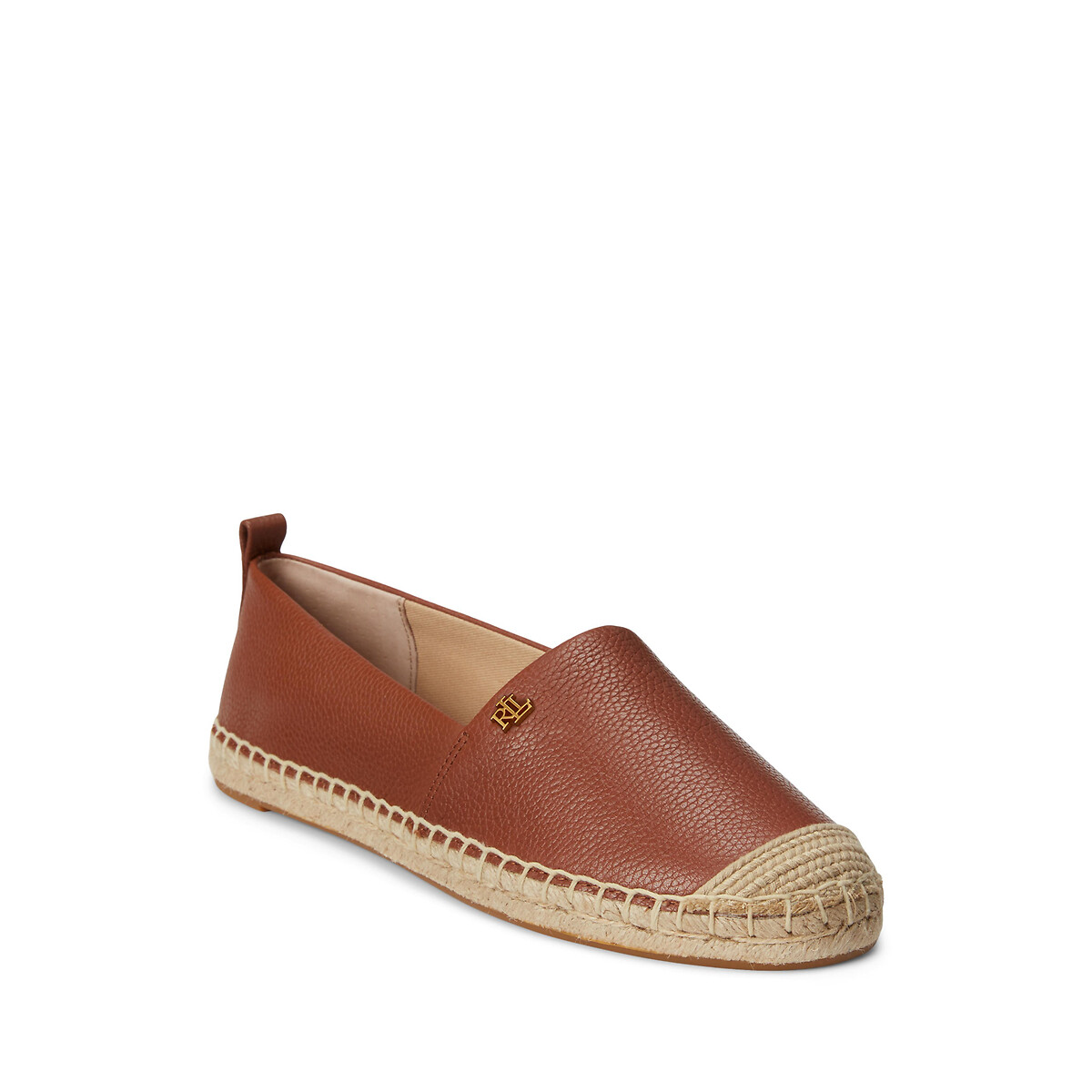 LAUREN RALPH LAUREN<br>Alpargatas de couro