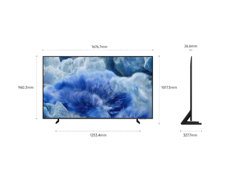 TV QLED SAMSUNG TQ75Q8FAAUXXC (75'' 4K SMART TV AI 189CM)