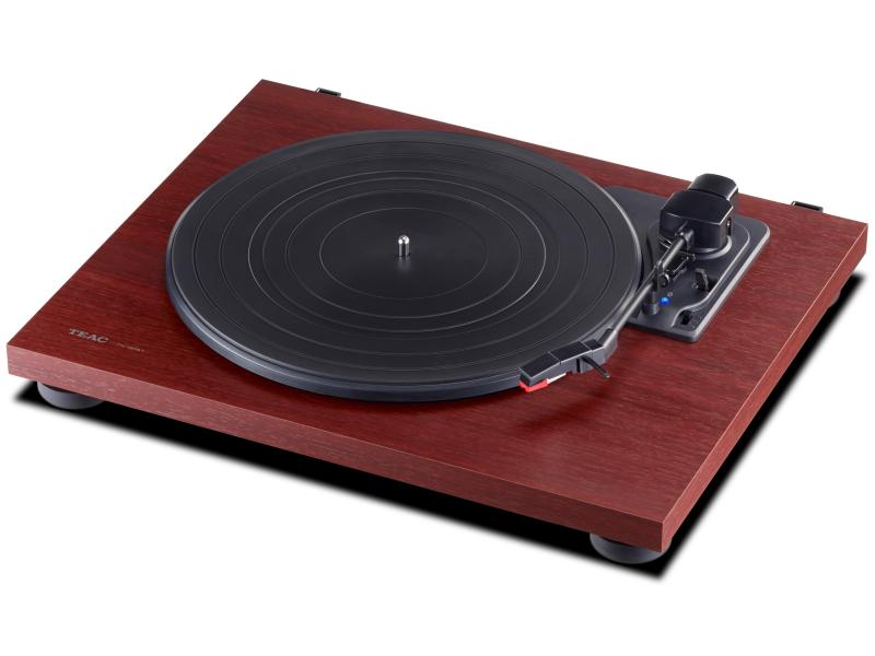 TEAC TN-180BT Kirschrot Bluetooth-Plattenspieler mit Tonabnehmer