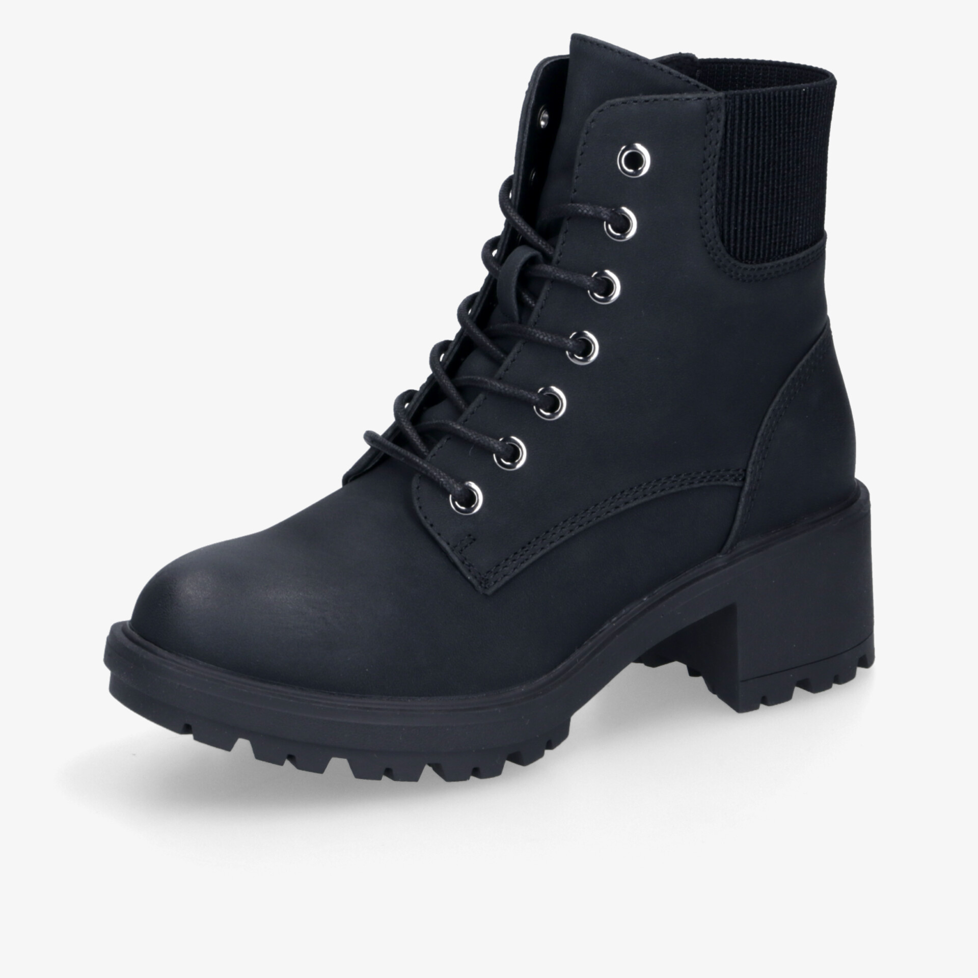 street shoes Damen Schnürstiefeletten schwarz