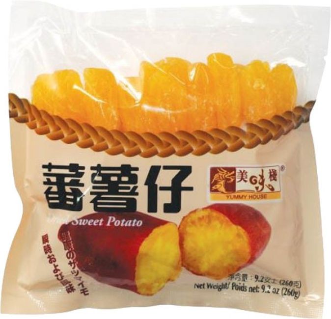 Yummy House Gedroogde gesuikerde Zoete Aardappel 260g
