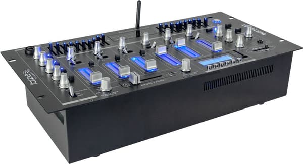 6-kanals Mikser / 12 innganger m. USB og Bluetooth