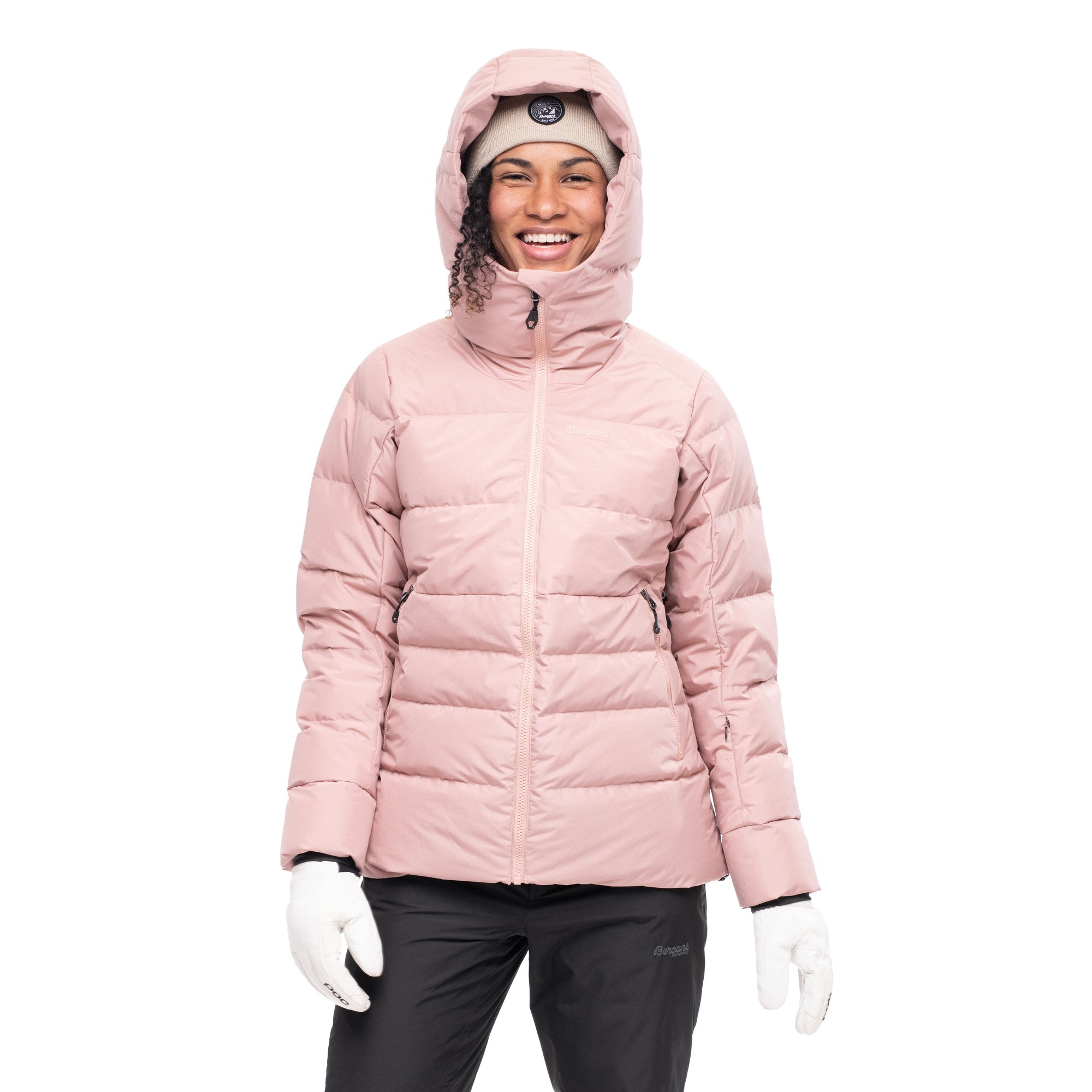 Stranda V2 Down Jacket Dame Powder Pink