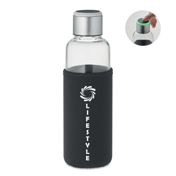 GiftRetail MO6858 - INDER Bouteille à rappel en verre