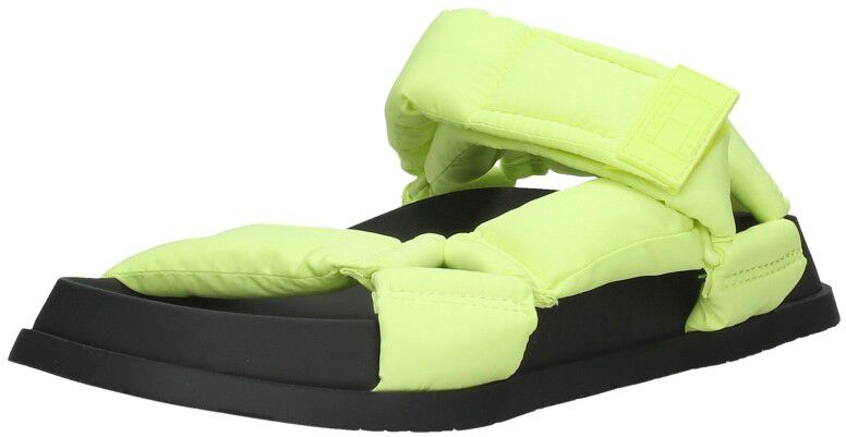 Tommy Hilfiger Sandalen Plat groen