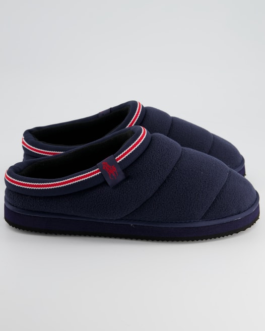 Polo Ralph Lauren Sutton Scuff Hausschuhe in Blau