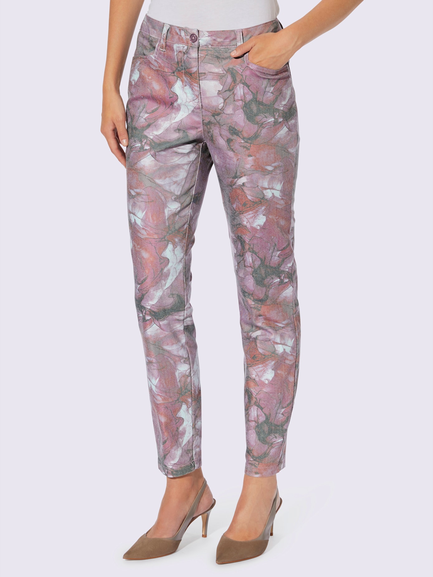 Pantalon 7/8 imprimé moderne