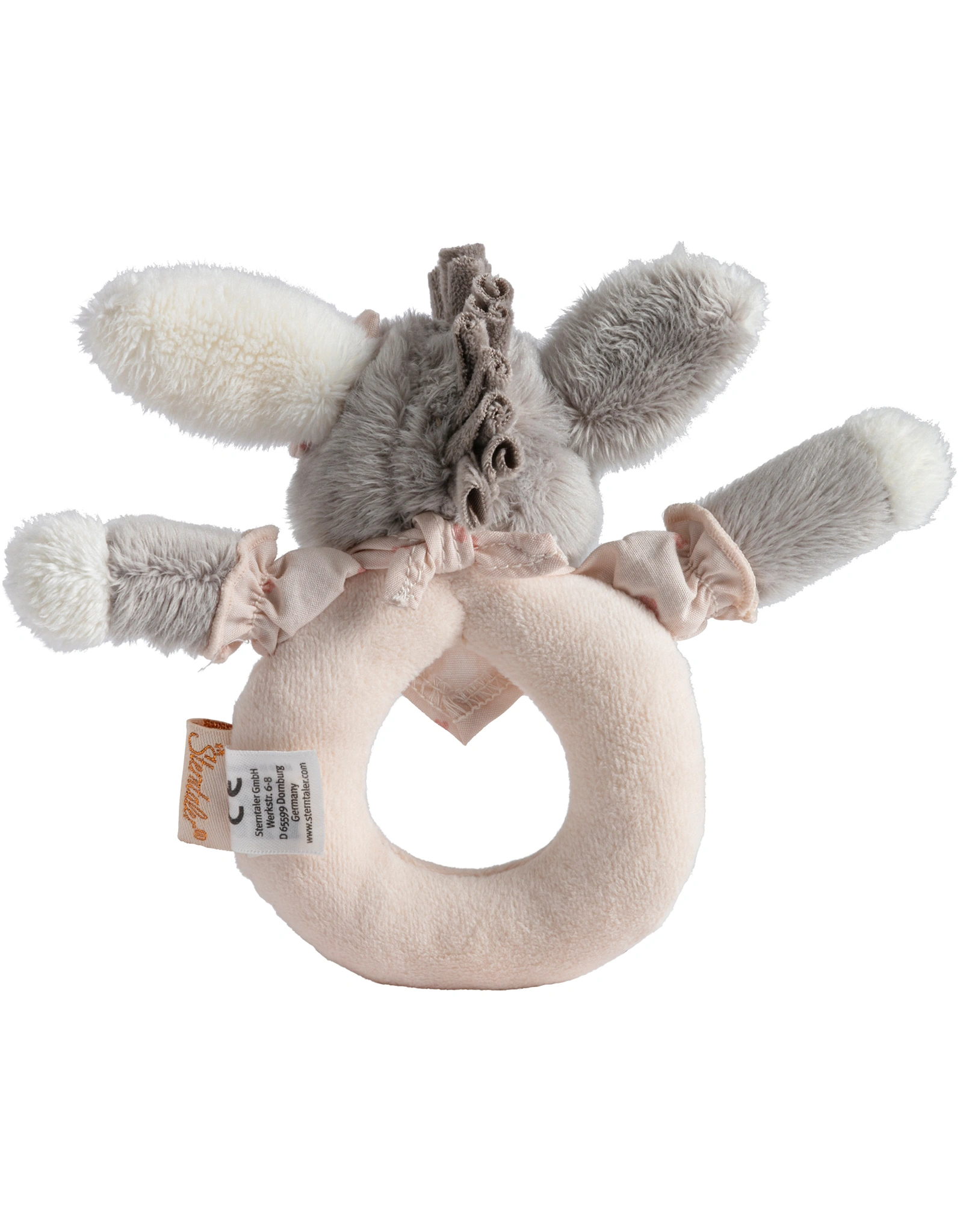 Greifling EMMI GIRL BLUMEN in zartrosa