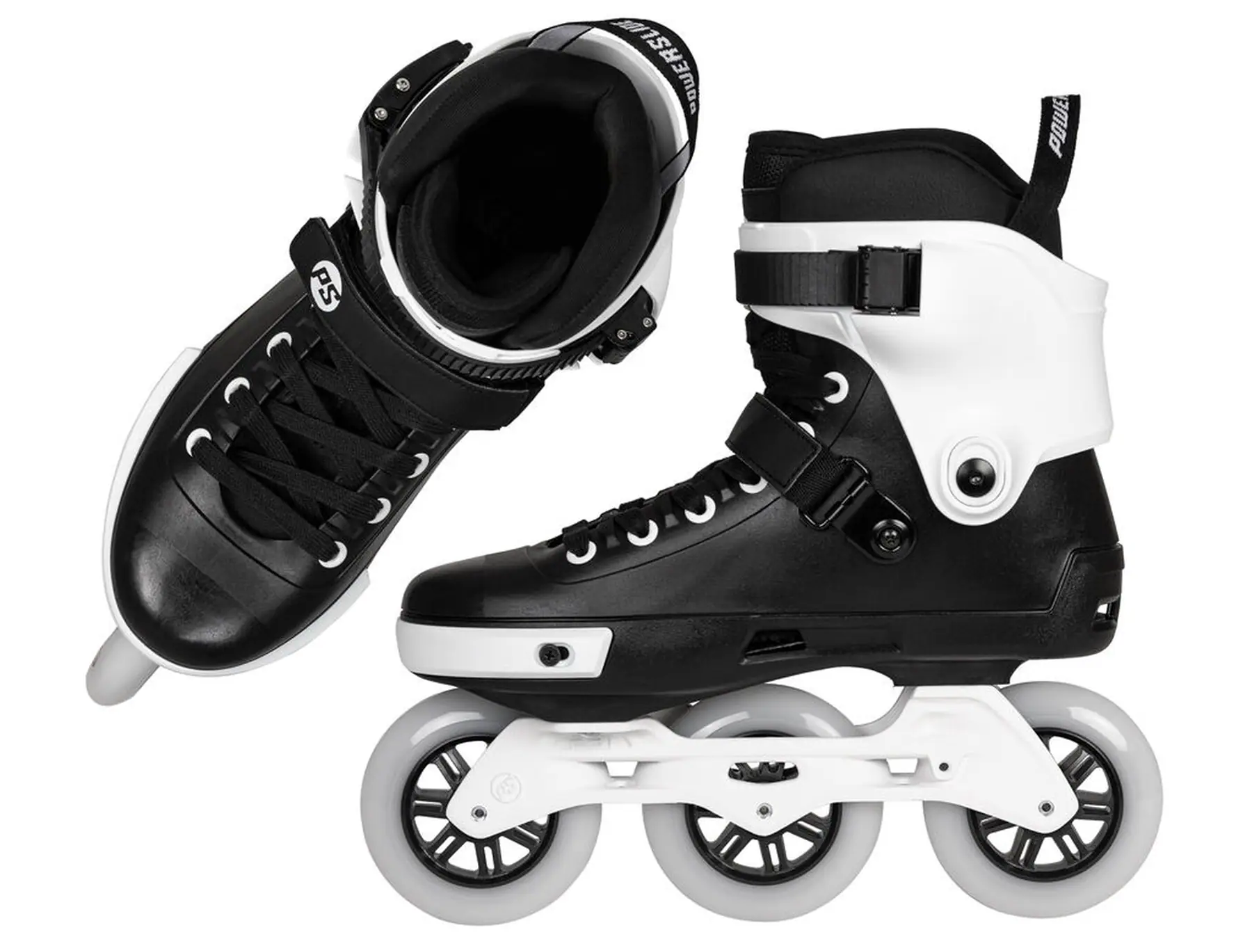 Powerslide Next Core Sort 100 Freeskates - Rulleskøjter Freeskate