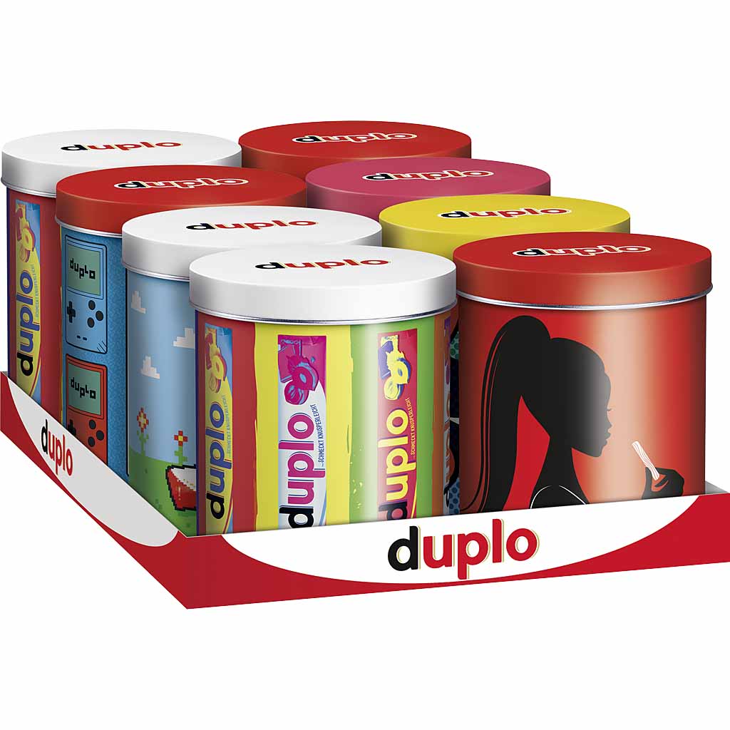 Ferrero Duplo Design Dosen 24 Riegel 436,8g MHD:13.1.25