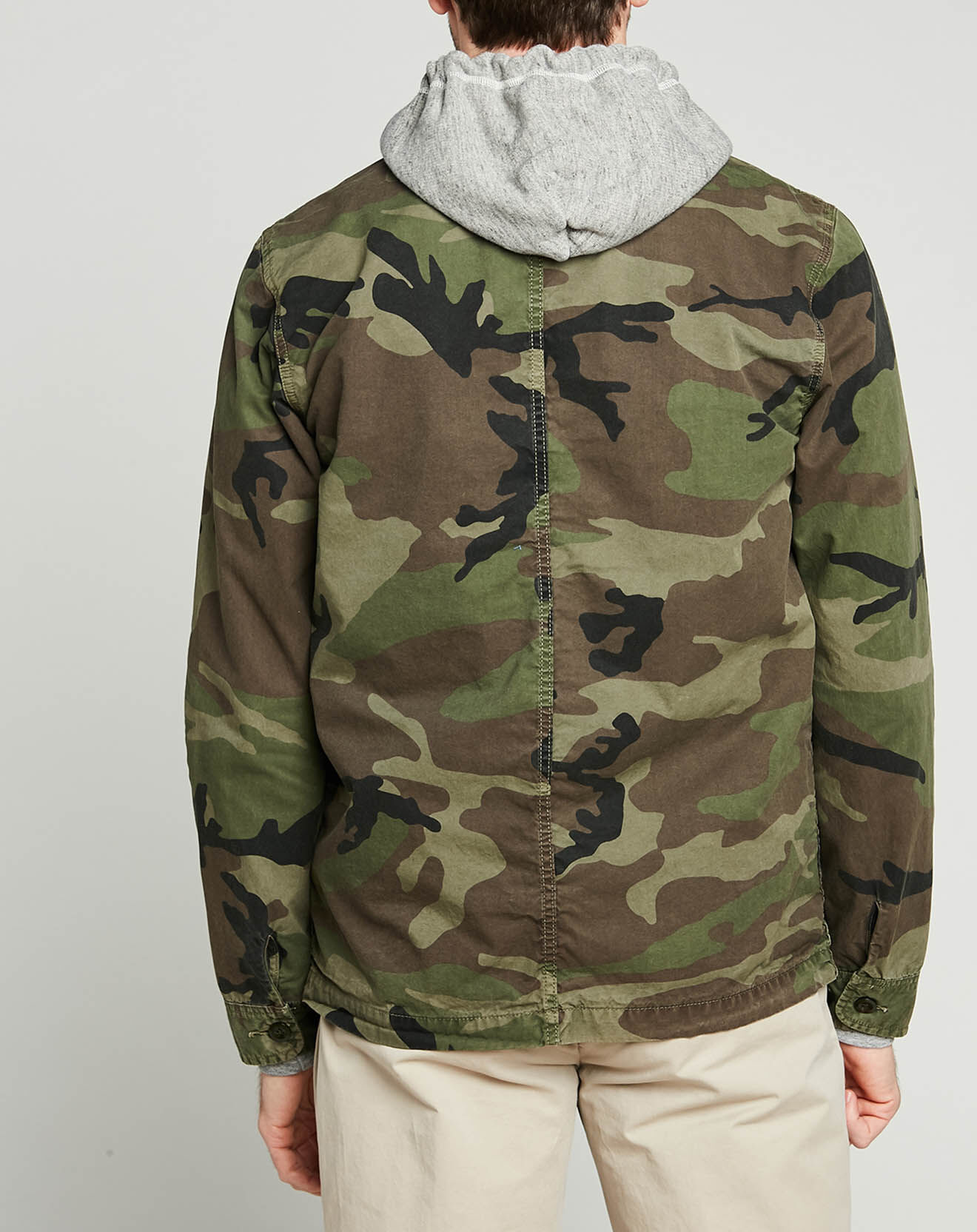 Hartford Veste Jim camouflage kaki