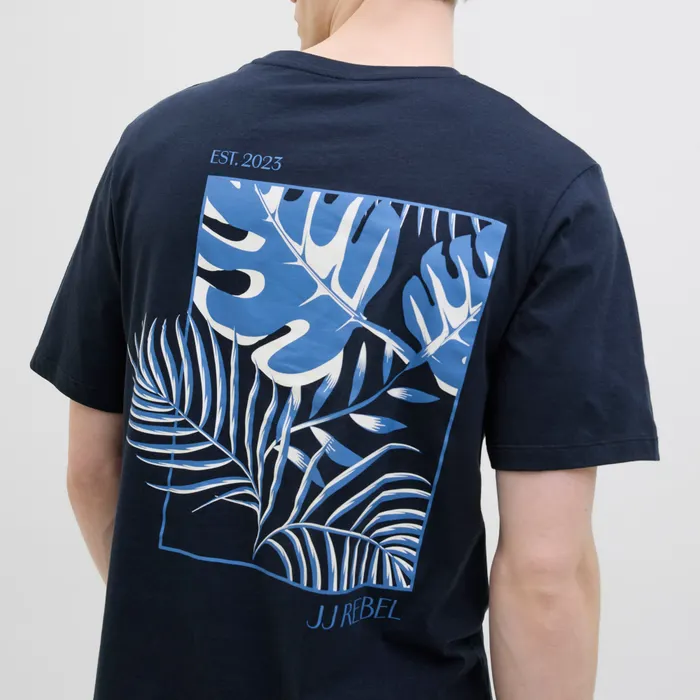 JJ Rebel Bloom Crew Shirt Heren