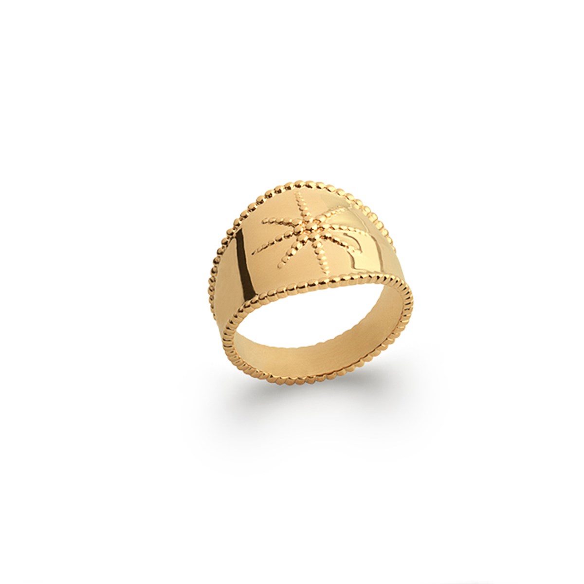 Bague plaqué or jaune CELESTE - Bijoux Privés Discovery