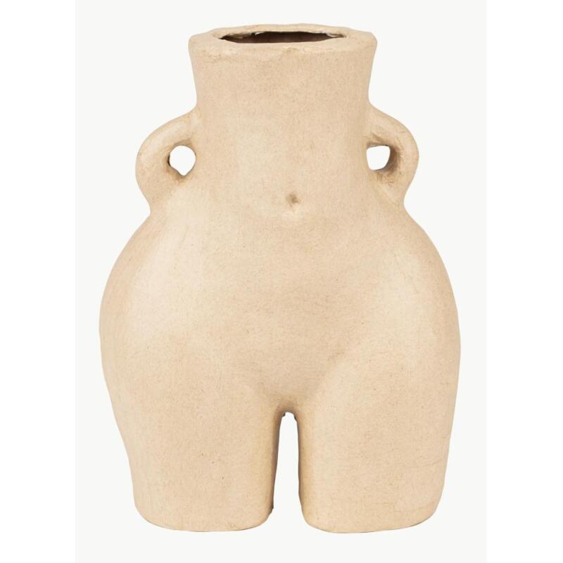 Vase hanches femme 17x12x25cm - Kraft