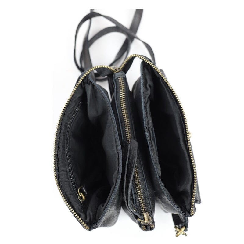 Bear Design Crossbody Bag Lara_Black