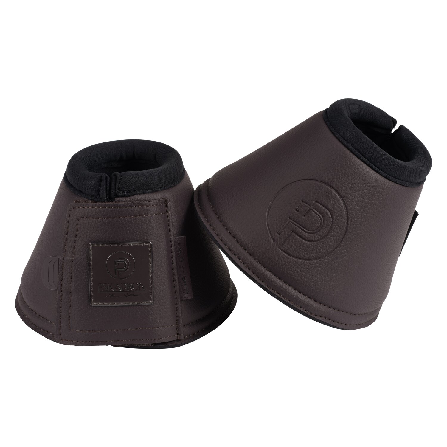 ESKADRON Platinum Sprungglocken Faux Leather  - teak brown