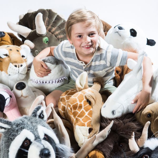 Wild & Soft Tijger Felix Dierenkop