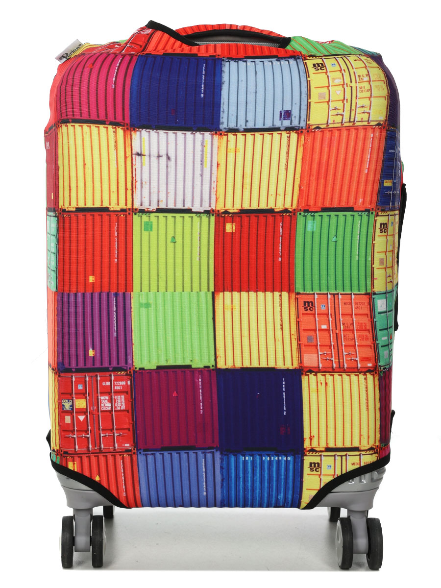Housse de valise Periea Colourful Squares S
