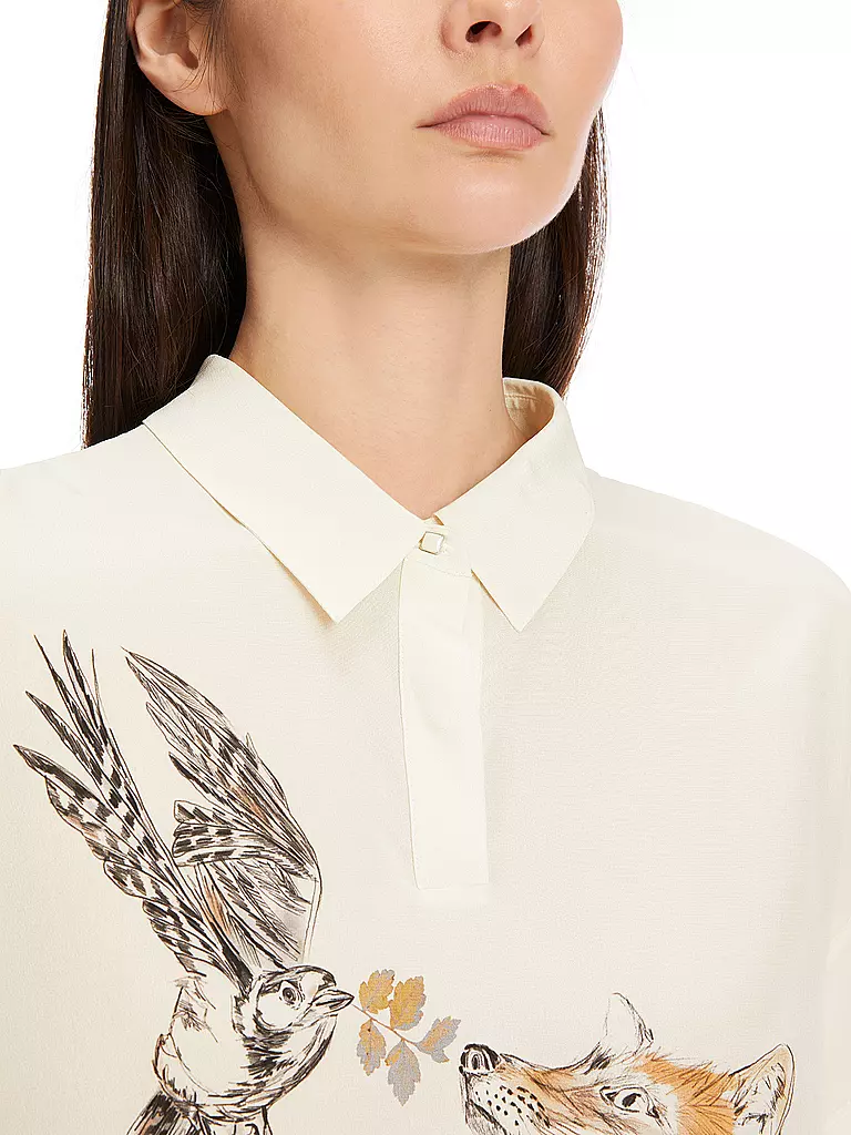MARC CAIN Blusenshirt  grau