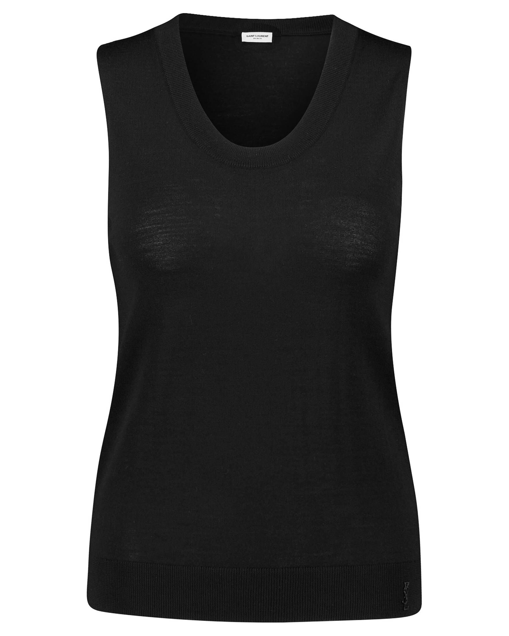 Saint Laurent| Damen Stricktop aus Schurwolle