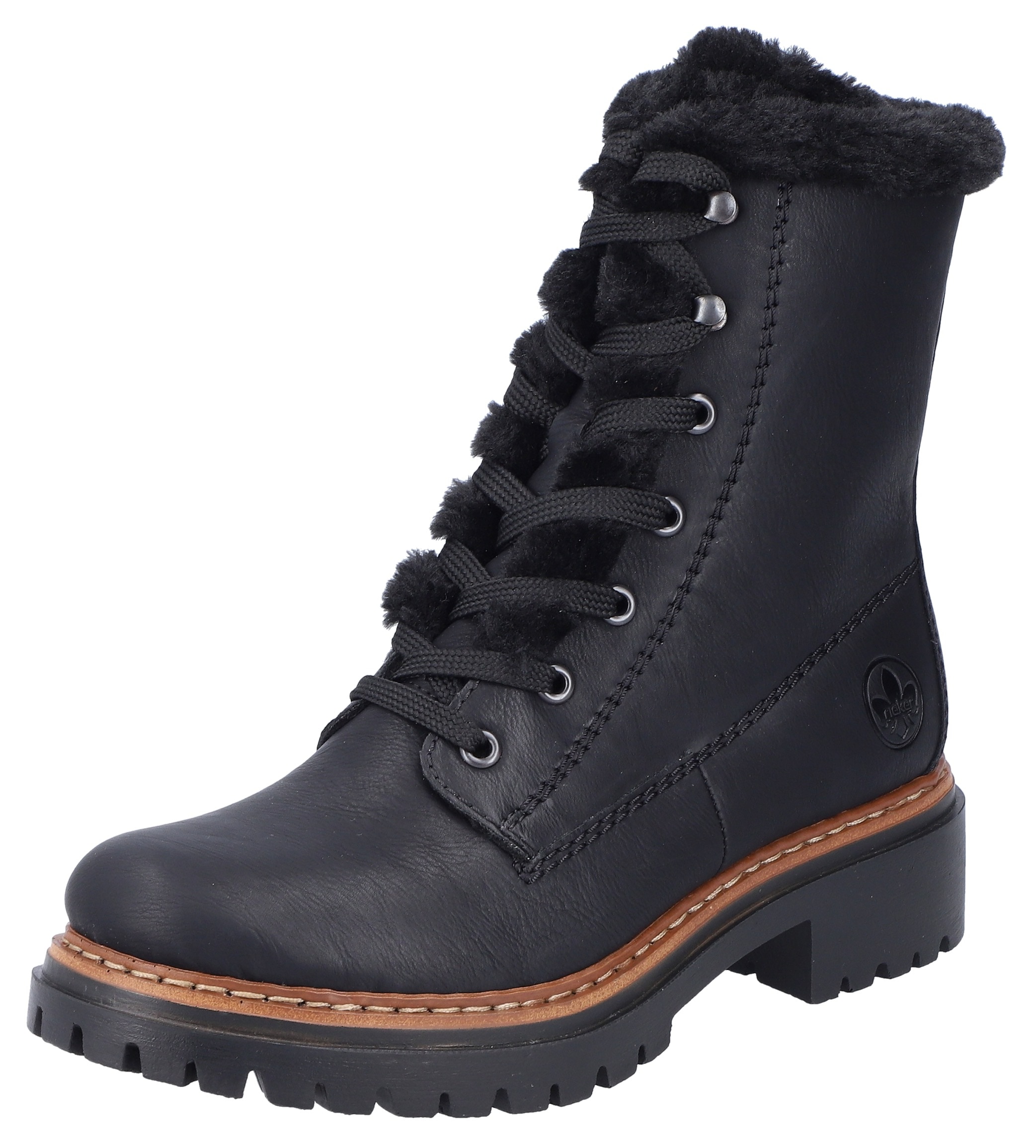 Rieker Winterstiefelette  , Schnürboots, Profilsohle -150 Jahre Rieker Jubiläumsartikel