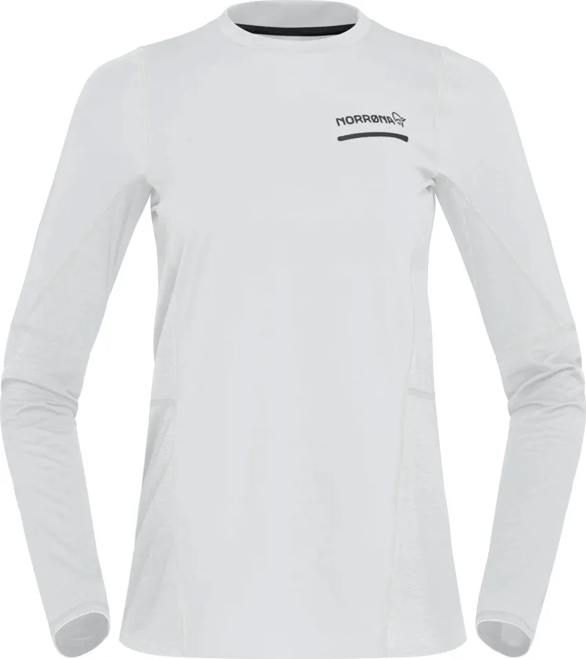 Norrøna Women's Senja Equaliser Lightweight Long Sleeve Snow White