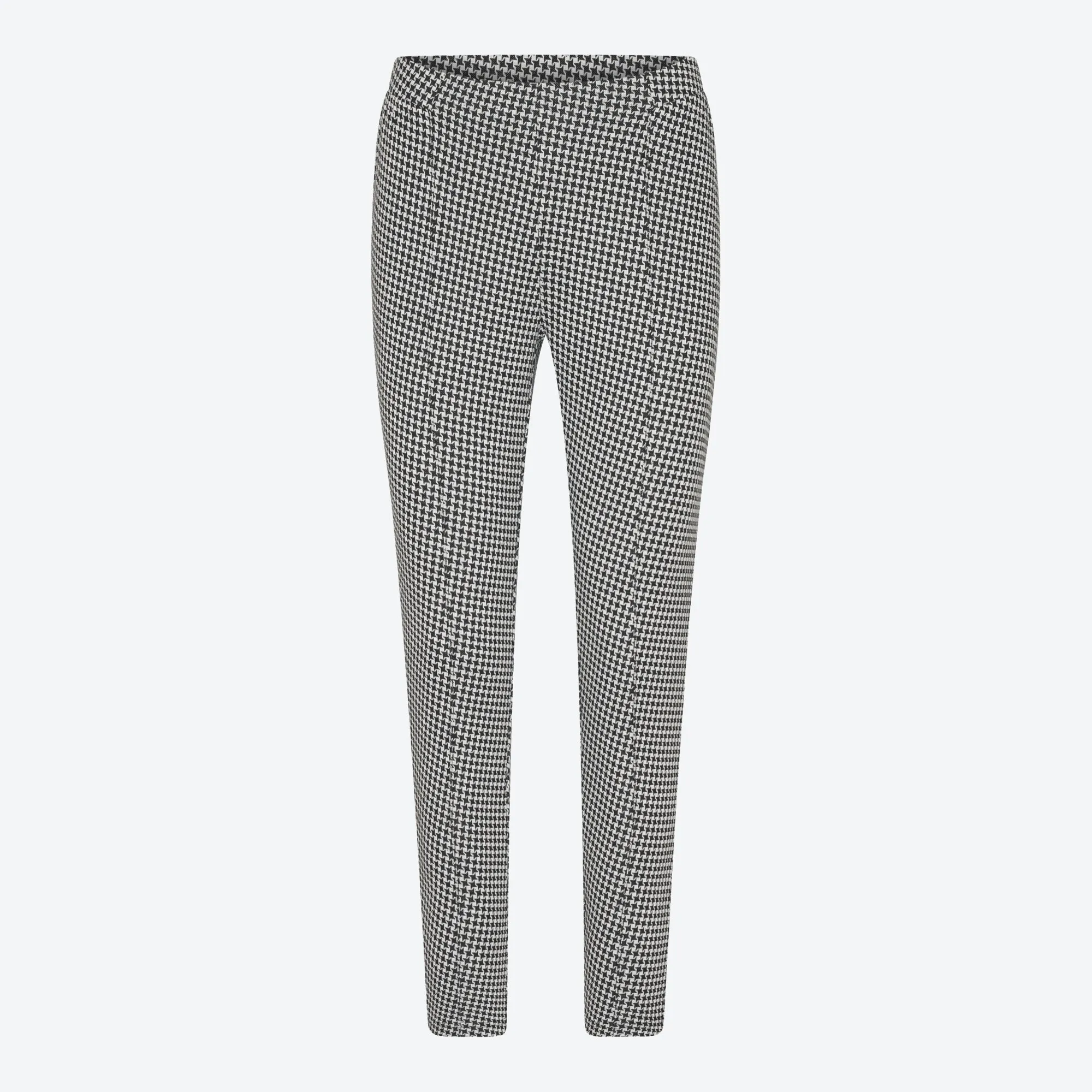 Damen-Jacquard-Leggings mit Sternchen-Muster