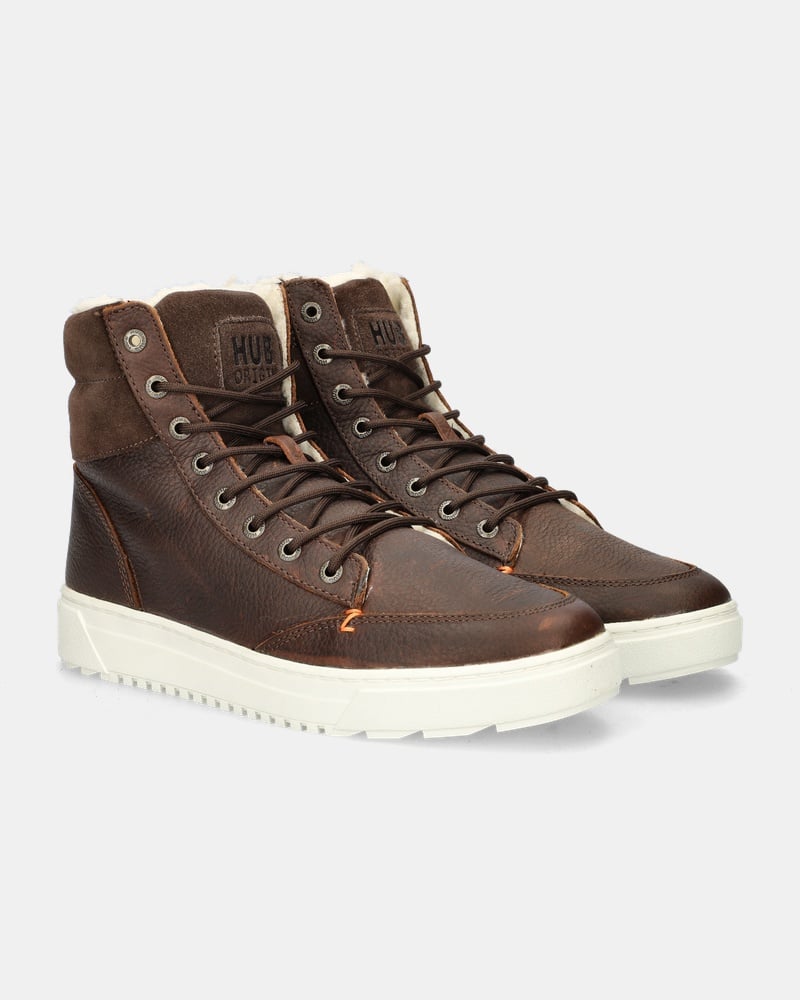 Hub Dublin 2.0 Hoge sneakers  - bruin