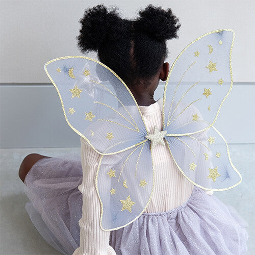Mimi & lula vleugels super starry night - grey